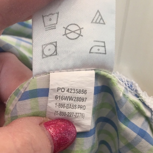 Worldwide Sportsman plaid fishing hot weather button up long sleeve Size 2XL - Picture 10 of 11